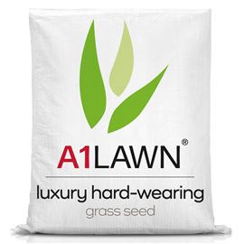 A1 Lawn - Luxury Hard Wearing Grass Seed, 5kg (140m2)