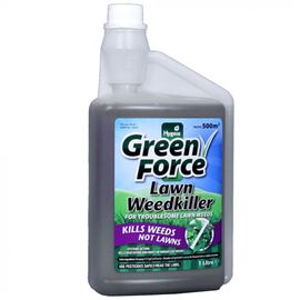 Green Force - Domestic Use Selective Broad Leafed Weed Killer for Lawns 1L (500m2)