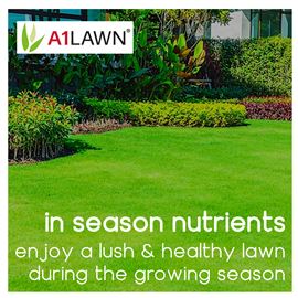 A1 Lawn Ultimate Spring Summer Lawn Fertiliser [10-4-4+3fe] - 10KG
